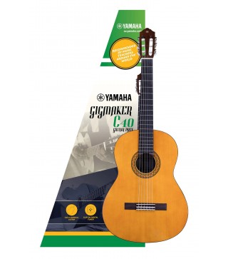 Yamaha C40 Gigmaker Classical Guitar Pack